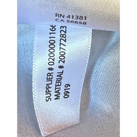 Lauren Ralph Lauren Women's Navy & White Polka Dot Straight Leg Trousers Size 16 - Picture 9 of 10